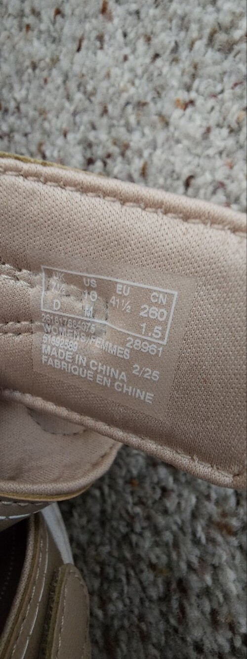 Clarks Beige Cloudsteppers Slide Sandals with Dual Straps - Picture 7 of 7